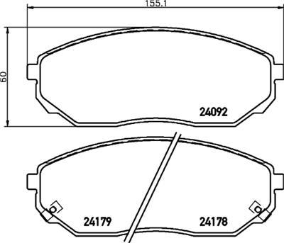 HELLA 8DB 355 011-931 Číslo výrobce: 24092. EAN: 4082300356243.