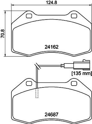 HELLA 8DB 355 014-061 Číslo výrobce: 24162. EAN: 4082300358377.
