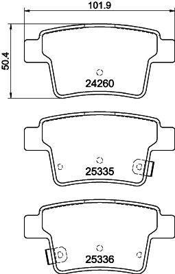 HELLA 8DB 355 012-171 Číslo výrobce: 24260. EAN: 4082300356489.