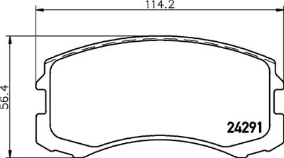 HELLA 8DB 355 013-071 Číslo výrobce: 24291. EAN: 4082300357387.