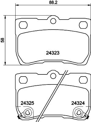 HELLA 8DB 355 006-971 Číslo výrobce: 23325. EAN: 4082300351286.