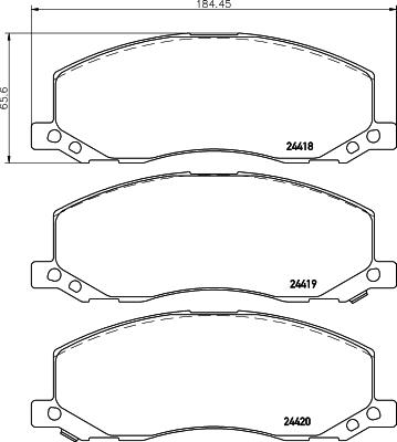 HELLA 8DB 355 013-061 Číslo výrobce: 24418. EAN: 4082300357370.