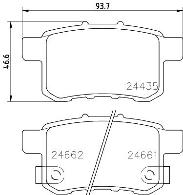 HELLA 8DB 355 013-631 Číslo výrobce: 24435. EAN: 4082300357943.