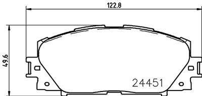 HELLA 8DB 355 014-311 Číslo výrobce: 24451. EAN: 4082300358629.