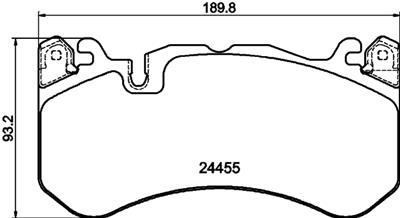 HELLA 8DB 355 025-011 Číslo výrobce: 24455. EAN: 4082300599909.