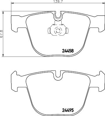 HELLA 8DB 355 013-171 Číslo výrobce: 24458. EAN: 4082300357486.