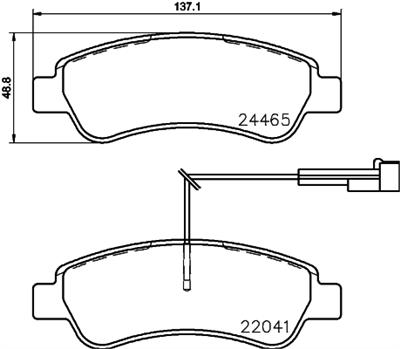 HELLA 8DB 355 021-901 Číslo výrobce: 22041. EAN: 4082300493559.
