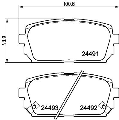 HELLA 8DB 355 012-971 Číslo výrobce: 24491. EAN: 4082300357288.