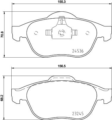 HELLA 8DB 355 013-241 Číslo výrobce: 23245. EAN: 4082300357554.