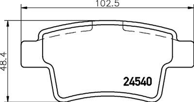 HELLA 8DB 355 013-361 Číslo výrobce: 24540. EAN: 4082300357677.