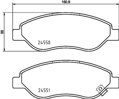 HELLA 8DB 355 013-401 Číslo výrobce: 24550. EAN: 4082300357714.