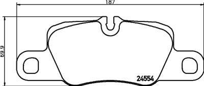 HELLA 8DB 355 015-651 Číslo výrobce: 24554. EAN: 4082300359961.