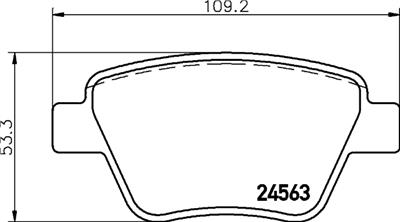 HELLA 8DB 355 014-021 Číslo výrobce: 24563. EAN: 4082300358339.