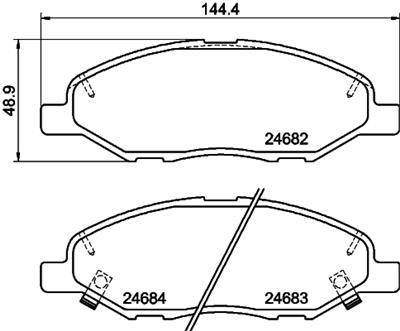 HELLA 8DB 355 014-371 Číslo výrobce: 24682. EAN: 4082300358681.