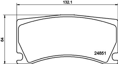 HELLA 8DB 355 014-101 Číslo výrobce: 24851. EAN: 4082300358414.