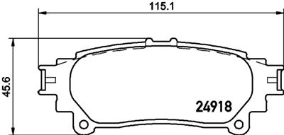 HELLA 8DB 355 015-371 Číslo výrobce: 24918. EAN: 4082300359688.