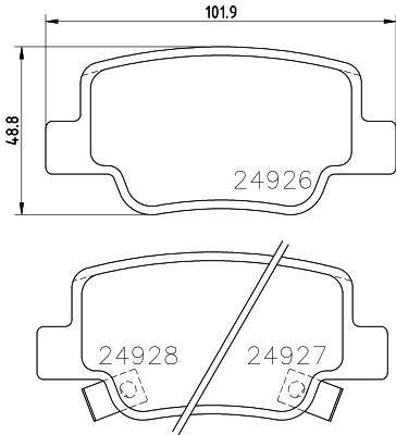 HELLA 8DB 355 014-891 Číslo výrobce: 24926. EAN: 4082300359206.