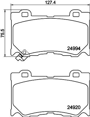 HELLA 8DB 355 015-411 Číslo výrobce: 24920. EAN: 4082300359725.