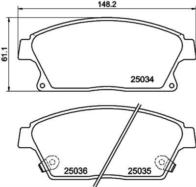 HELLA 8DB 355 015-241 Číslo výrobce: 25034. EAN: 4082300359558.
