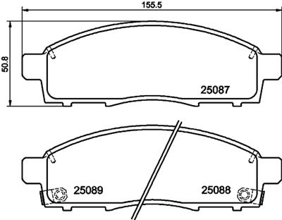 HELLA 8DB 355 015-321 Číslo výrobce: 25087. EAN: 4082300359633.