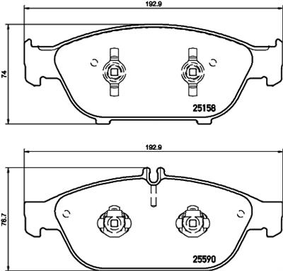 HELLA 8DB 355 020-681 Číslo výrobce: 25158. EAN: 4082300492330.