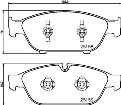 HELLA 8DB 355 016-031 Číslo výrobce: 25158. EAN: 4082300360349.