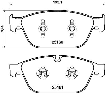 HELLA 8DB 355 016-021 Číslo výrobce: 25160. EAN: 4082300360332.