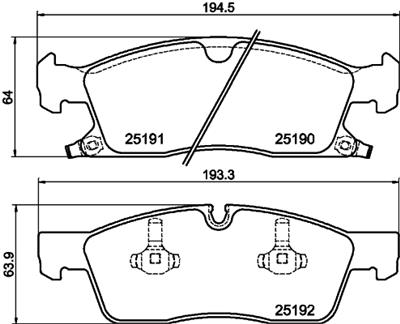 HELLA 8DB 355 019-621 Číslo výrobce: 25190. EAN: 4082300403435.