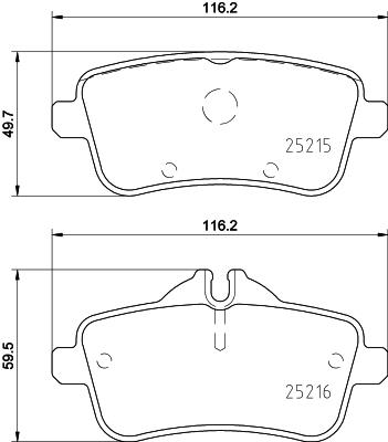 HELLA 8DB 355 020-161 Číslo výrobce: 25215. EAN: 4082300475760.