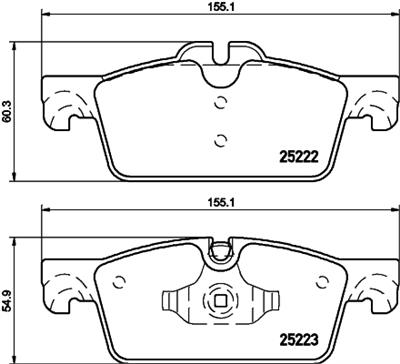 HELLA 8DB 355 015-711 Číslo výrobce: 25222. EAN: 4082300360028.