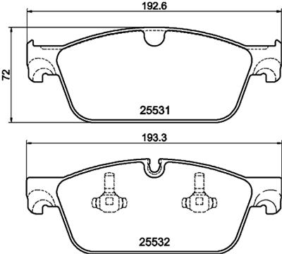 HELLA 8DB 355 020-141 Číslo výrobce: 25531. EAN: 4082300502954.