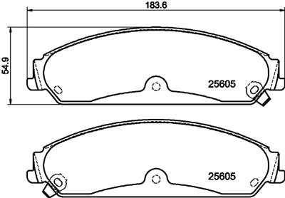 HELLA 8DB 355 020-541 Číslo výrobce: 25605. EAN: 4082300492194.