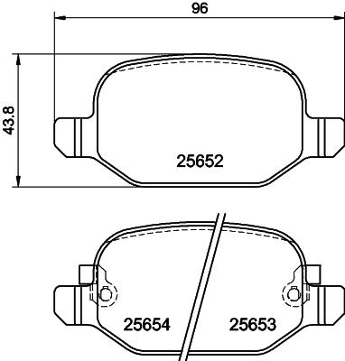 HELLA 8DB 355 020-761 Číslo výrobce: 25652. EAN: 4082300492415.