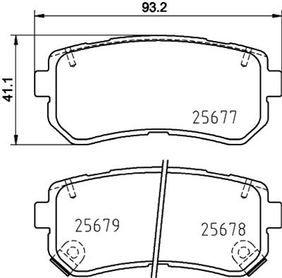 HELLA 8DB 355 020-851 Číslo výrobce: 25677. EAN: 4082300492507.