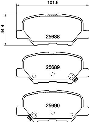HELLA 8DB 355 020-291 Číslo výrobce: 25688. EAN: 4082300491944.