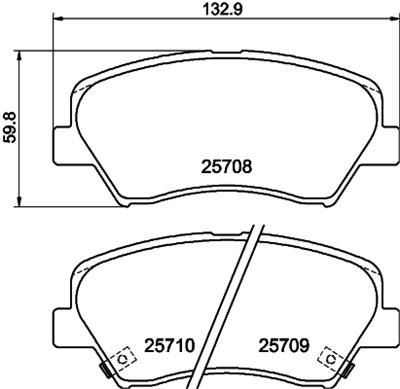 HELLA 8DB 355 021-781 Číslo výrobce: 25708. EAN: 4082300493436.