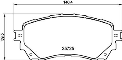HELLA 8DB 355 020-901 Číslo výrobce: 25725. EAN: 4082300492552.