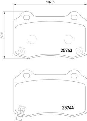 HELLA 8DB 355 021-251 Číslo výrobce: 25743. EAN: 4082300492903.