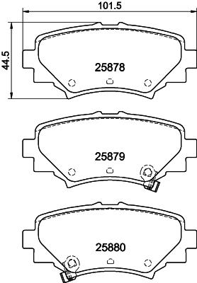HELLA 8DB 355 021-411 Číslo výrobce: 25878. EAN: 4082300493061.