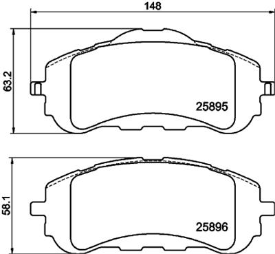 HELLA 8DB 355 021-321 Číslo výrobce: 25895. EAN: 4082300492972.