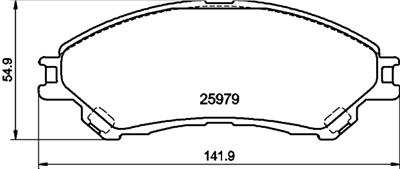 HELLA 8DB 355 021-461 Číslo výrobce: 25979. EAN: 4082300493115.