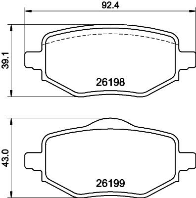 HELLA 8DB 355 040-971 Číslo výrobce: 26198. EAN: 4082300732894.