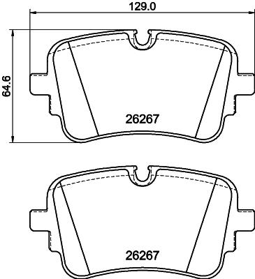 HELLA 8DB 355 041-001 Číslo výrobce: 26267. EAN: 4082300813081.