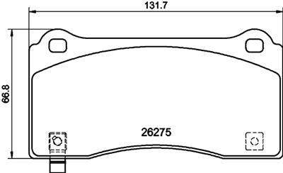 HELLA 8DB 355 040-861 Číslo výrobce: 26275. EAN: 4082300732788.
