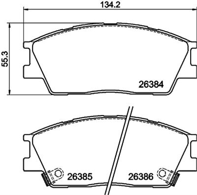 HELLA 8DB 355 043-981 Číslo výrobce: 26384. EAN: 4082300810103.