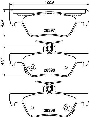 HELLA 8DB 355 043-091 Číslo výrobce: 26397. EAN: 4082300810998.