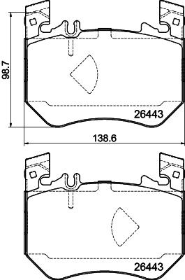 HELLA 8DB 355 043-071 Číslo výrobce: 26443. EAN: 4082300811018.