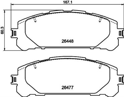 HELLA 8DB 355 043-871 Číslo výrobce: 26448. EAN: 4082300810219.