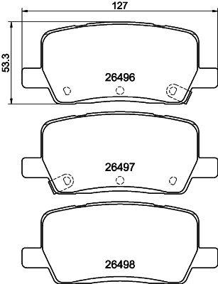 HELLA 8DB 355 042-701 Číslo výrobce: 26496. EAN: 4082300811384.
