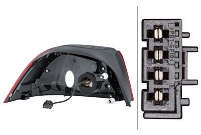 HELLA 2SD 010 697-121 Číslo výrobce: E1 3045. EAN: 4082300332124.